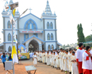 Diocesan Eucharistic Procession organized on the feast of Christ the King Milagres Cathedral, Kallia